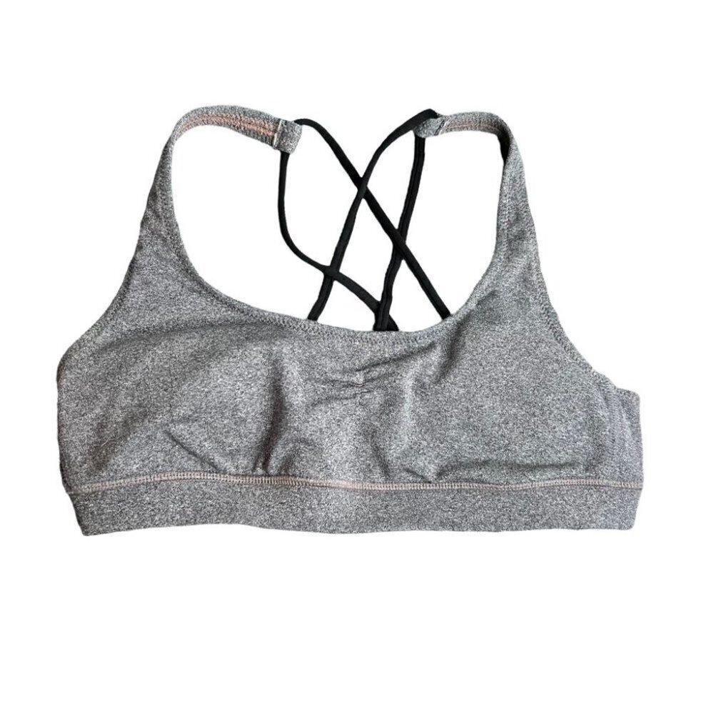 Aerie Grey Sports Bra Size M